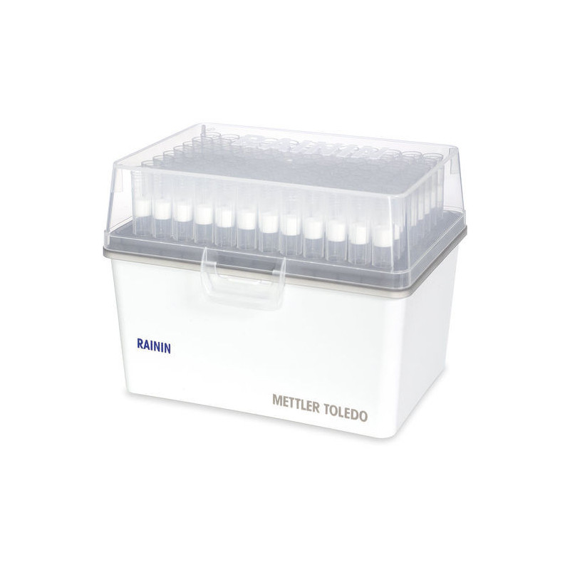 RT-LTS-1200uL-F-768A/8. Puntas en Rack Rainin BioClean LTS 1.2 mL Preesterilizadas y con Filtro 768A/8