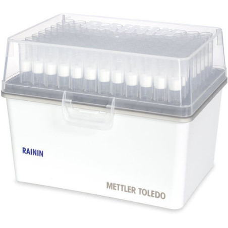 RT-LTS-1200uL-F-768A/8. Puntas en Rack Rainin BioClean LTS 1.2 mL Preesterilizadas y con Filtro 768A/8